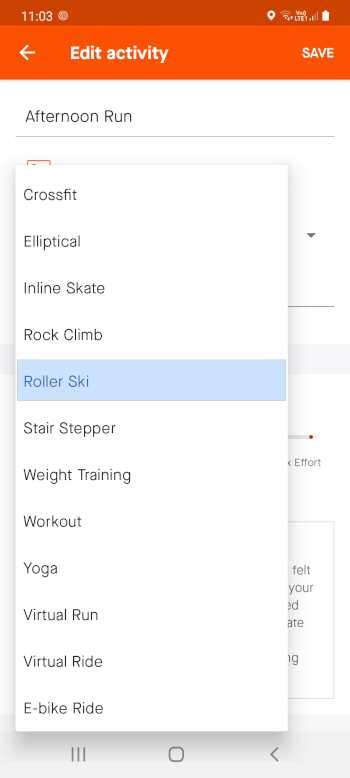 Strava Rullskidor